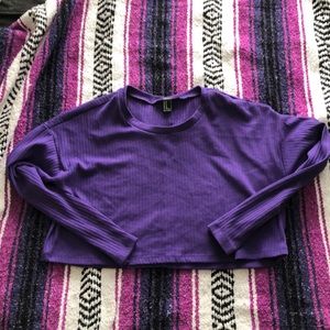Long Sleeve Crop Top